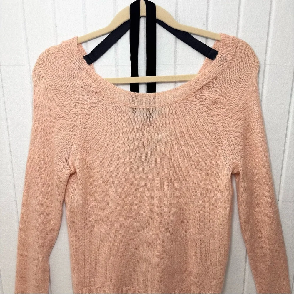 J.Crew MERCANTILE Peach Women's Alpaca Blend Sweater size S‎